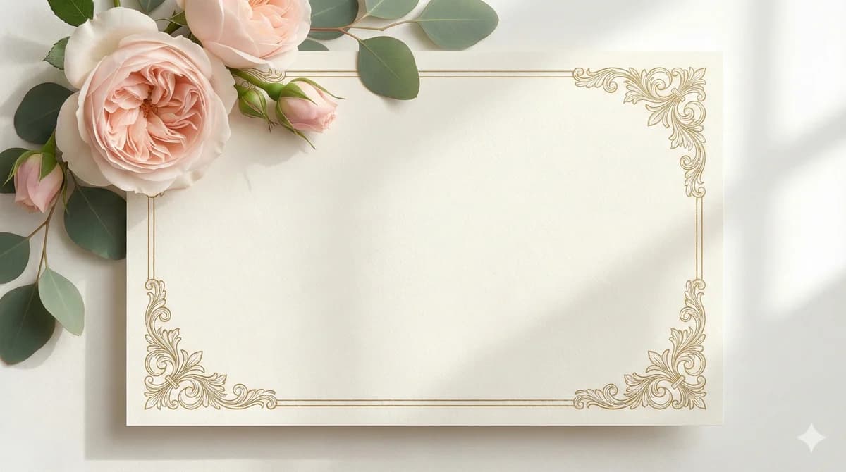 홍길동 & 김영희 청첩장